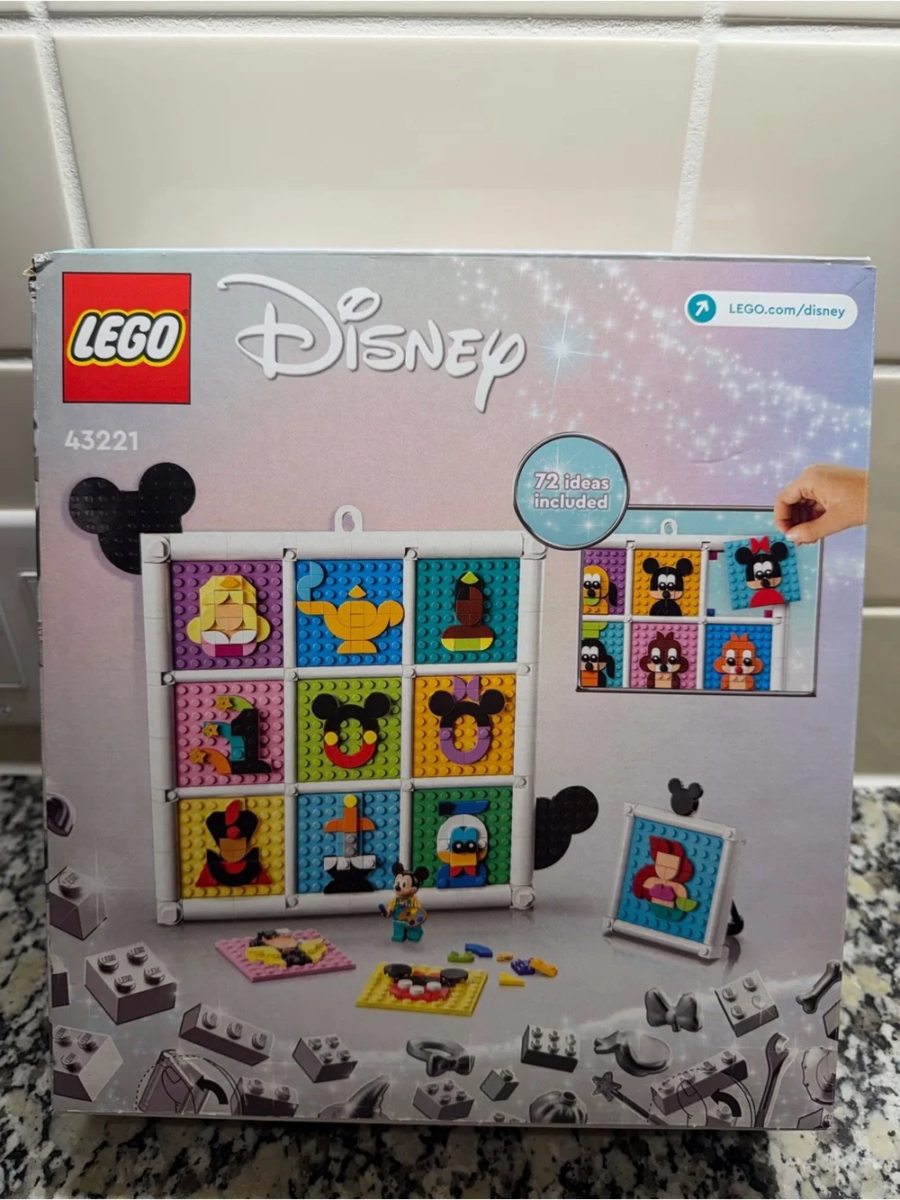 New & Sealed LEGO 100 Years of Disney Animation Icons (43221)